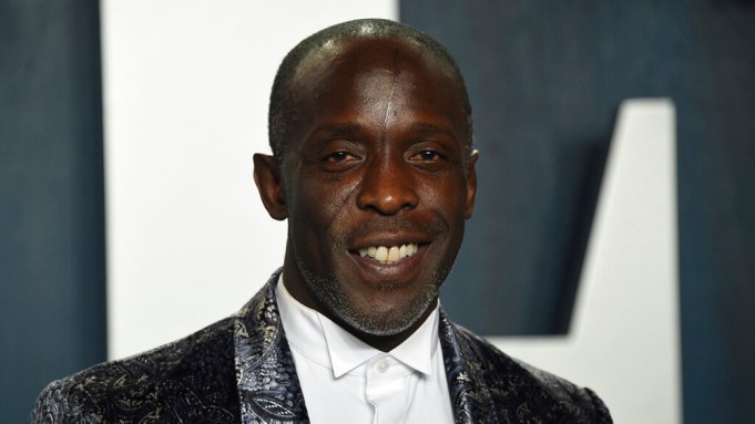 Michael K. Williams arrives at the