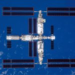 China's Tiangong space station orbits nearly 240 miles (380 kilometers) above Earth.