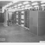 A photo of a surviving Colossus computer in 1963.