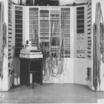 A photo of a surviving Colossus computer in 1963.